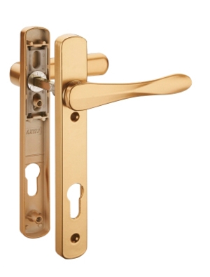 Stainless steel mesh side-hung door lock handle
