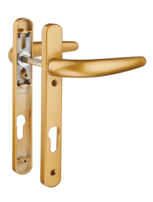 Circle handle side-hung door lock handle