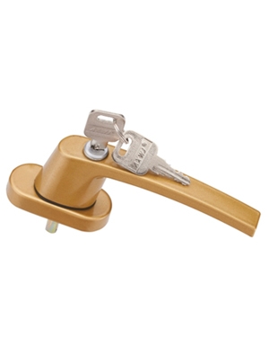 大带锁传动执手(内开)锌/塑料)